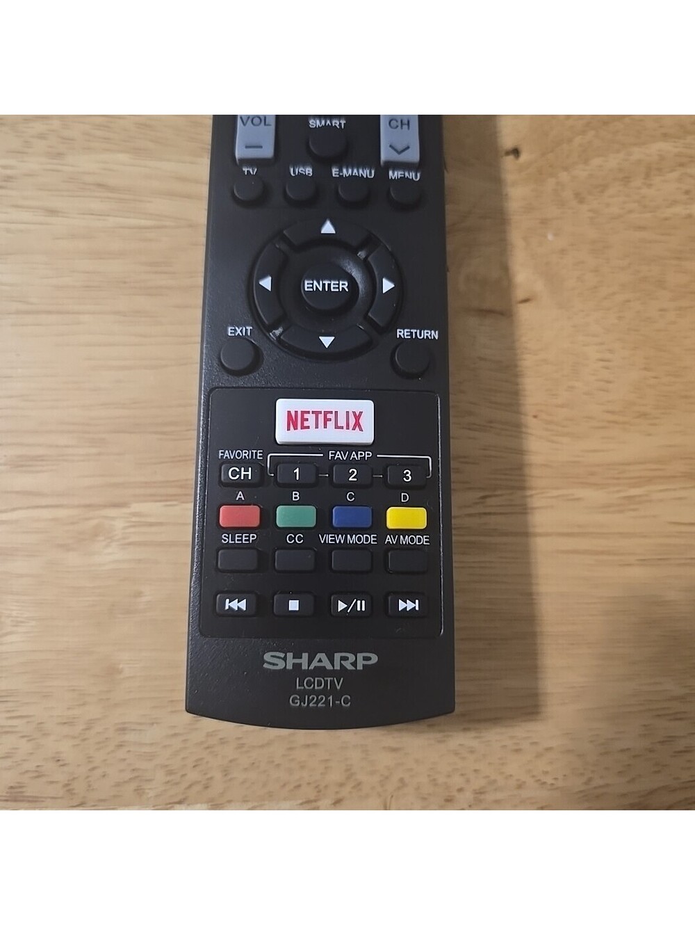 Sharp Electronics remote controller GJ-221-C - Picture 3 of 5